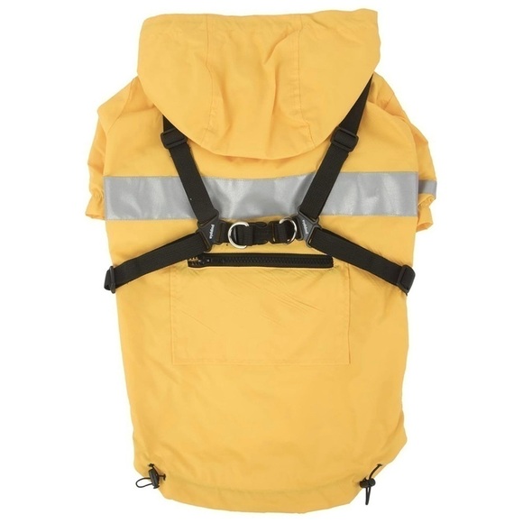 Puppia Other - Puppia Life Yellow Wilderness Pet Coat/Raincoat, Size Medium